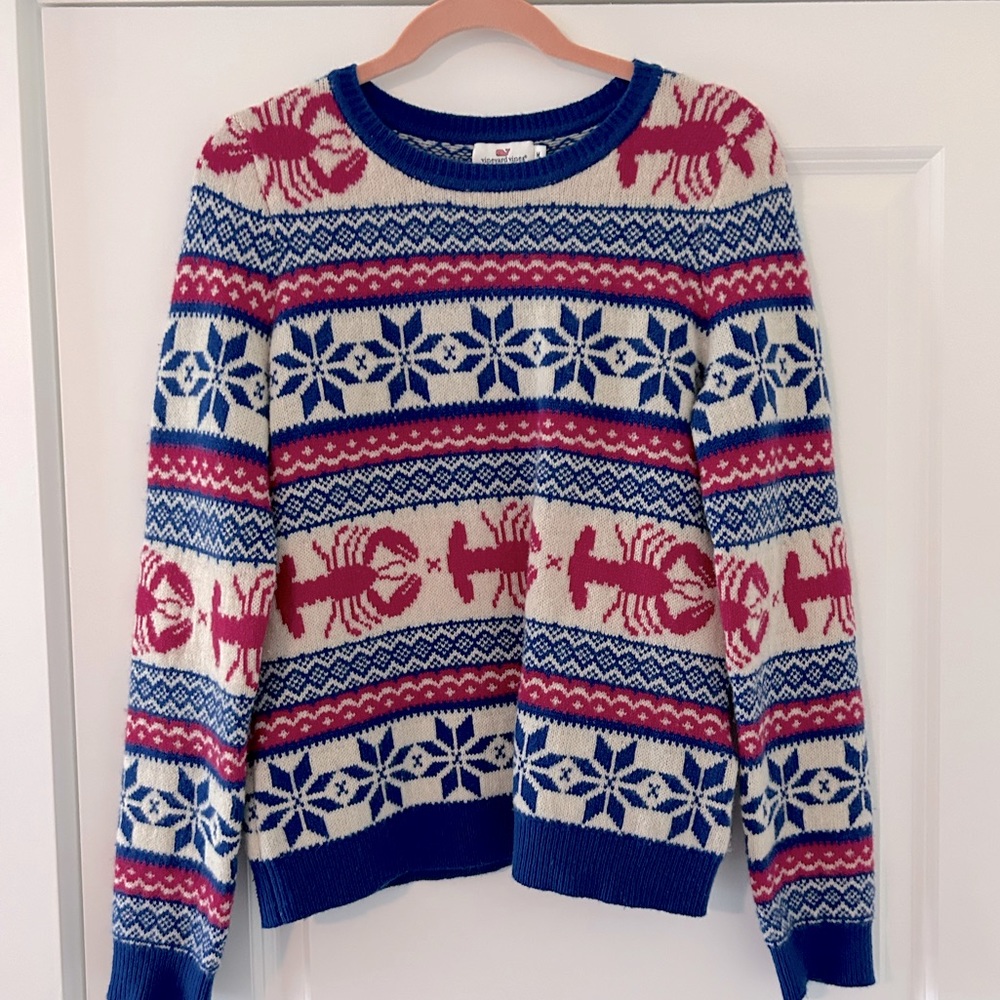 Vineyard Vines Lobster Sweater M